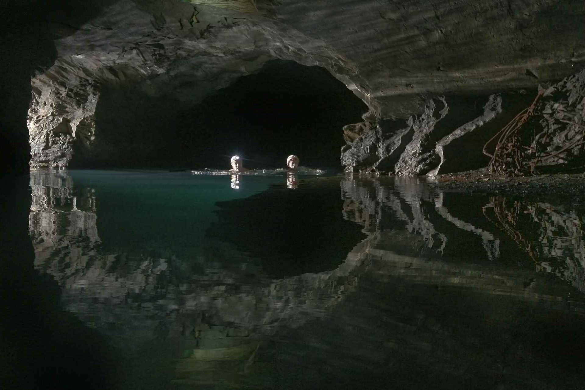 Wild swimming. a